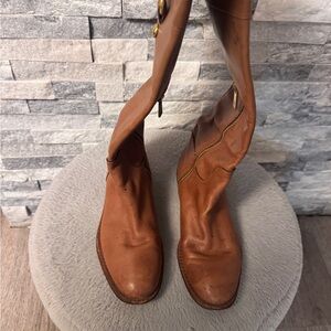 Coach Brown Leather Women's Boots 6.5